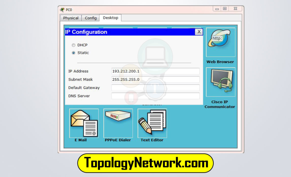 ring topology cisco packet tracer step 4-B