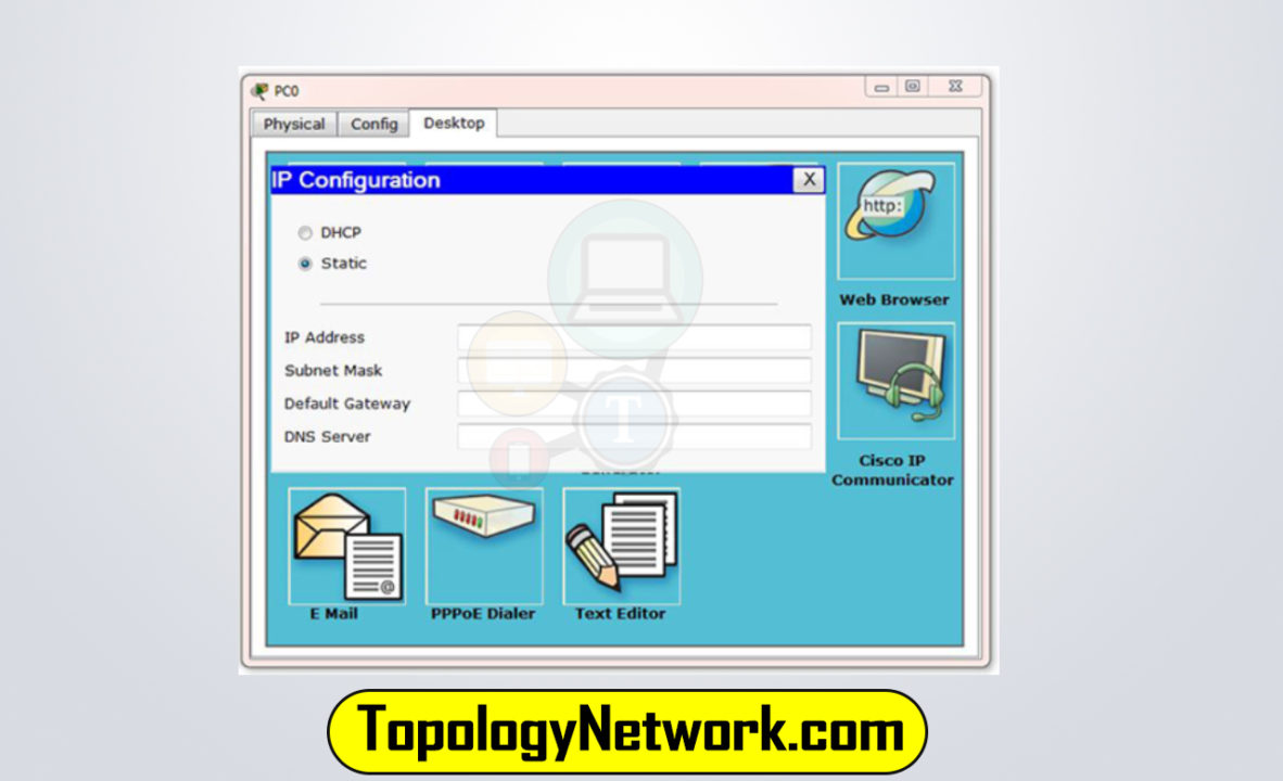 ring topology cisco packet tracer step 4-B