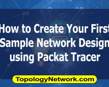 how to create sample network design using packet