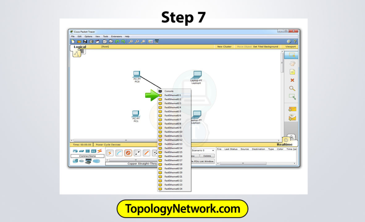 step 7 complete network connections