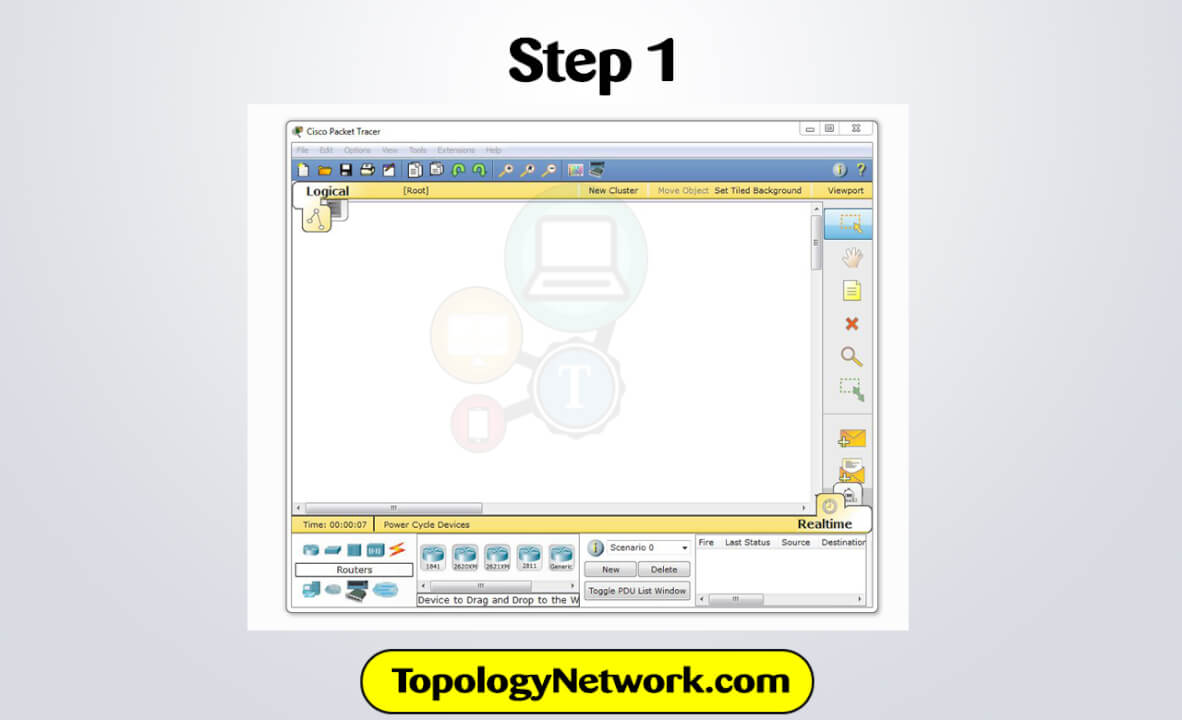 mesh topology cisco packet tracer open