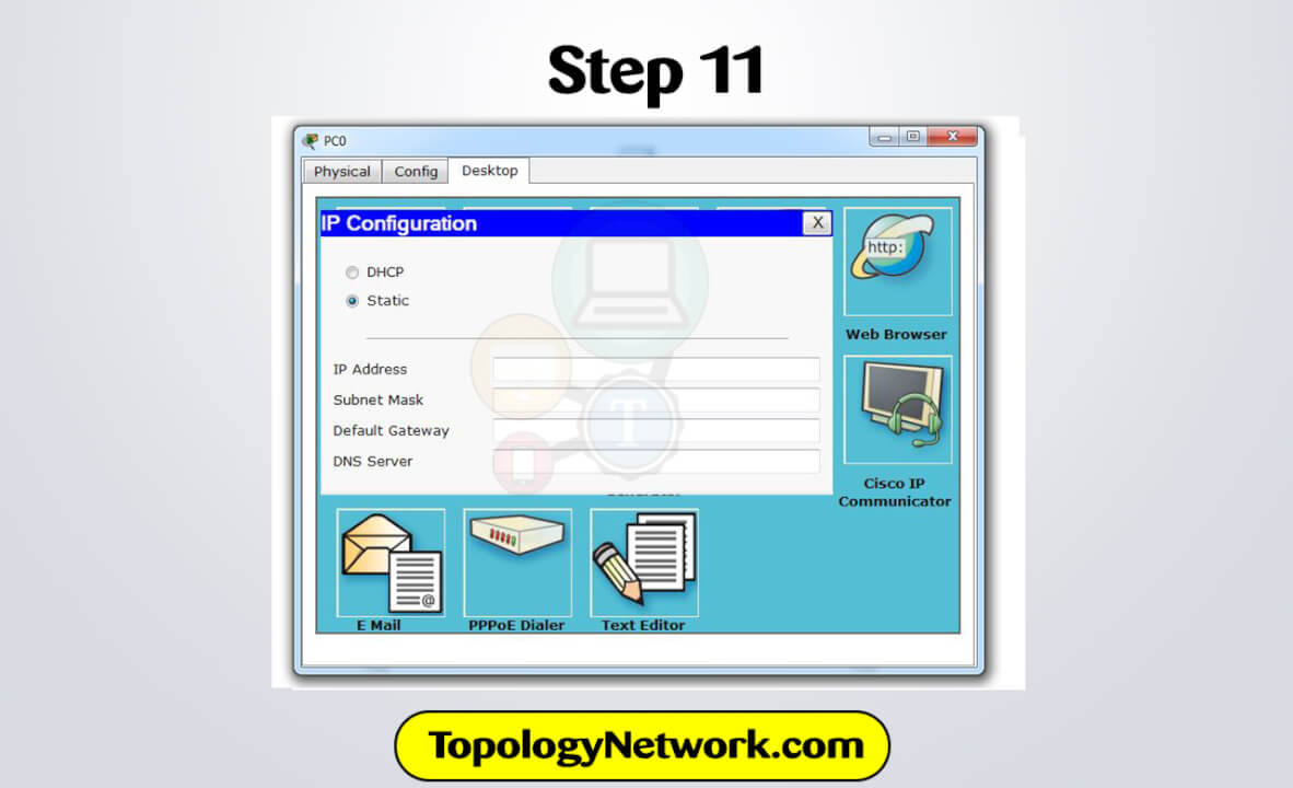 Step 11 IP Configuration